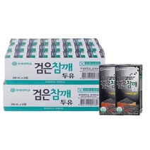 연세 검은참깨두유200ml 48팩 고소한맛 매일, 48개, 200ml