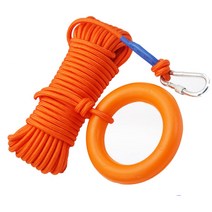 카야커 카누 Lifesaving Rope 비상 던지기 Towline Tether Rescue 라이프 라인 Cowtail Whitewater 카약 수, 01 WHITE