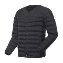 르까프 1220JD411 남성 동절 브이넥 내피형 경량 다운 쟈켓