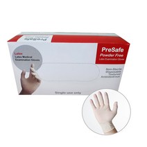 슈퍼세이프 파우더프리 무분말 의료용 라텍스 글러브 100pcs 반영구화장재료, 1개, XS