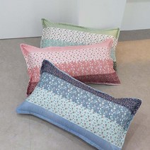 쭈앙 등쿠션 대쿠션커버 헤드쿠션 등받이쿠션 커버 옥스포드 순면 다리쿠션, 쁘띠블루