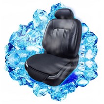 빈츠샵 포르쉐더뉴카이엔 쿨방석 1P 통풍방석 1인 앞자석방석 바람방석 쿨링방석 여름방석커버 아이스딥엑스블랙, 아이스딥엑스 블랙 1인방석