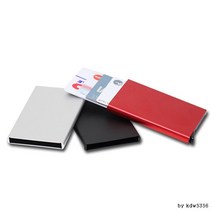 EFC947435원터치 명함 슬라이드 카드지갑 파우치 카드수납 자동