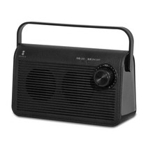 ottostyle.jp TV용 무선 스피커 [블랙] 수중 스피커 무선 무선 간단 조작 다이얼식 920MHz대 최대 30m 연속 8시간 충전식 운반