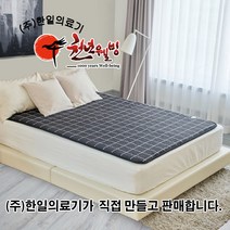 한일의료기 탄소피복 침대용 카본 온열매트 전자파걱정없는 EMF인증 전기매트, 싱글(100cmX200cm), 모던그레이체크