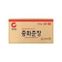 청정원 엄마손맛 맞벌이 우리가족 중화춘장 14kg지함 업소용 짜장밥 볶음밥 떡볶이 아이짜장 신혼부부 자취 중화요리 양파, 30박스