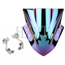윈드스크린 Yamaha FZ1 S2 20062014 오토바이 거리 자전거 핸들 WindScreen, 11 iridium-S