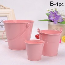 화분 플라스틱화분 다채로운 금속 화분 철 벽 교수형 바구니 꽃 식물 냄비 후크 양동이 주석 정원 화분 냄비 발코니 홈 Decoratio, 02, m