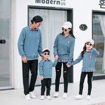 휴양지커플룩 커플시밀러룩 패밀리룩 여름 원피스 비치웨어 신혼여행룩 가족 일치하는 의상 부모-자식 의류 부모-아이 옷 가을 겨울 스웨터 아이 소녀 소년 여성 남성 티셔츠