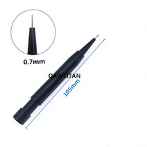 FUE-모발 트리트먼트 모낭 임플란트 펜 모발 이식 심기 헤어 도구, AE) 0.7mm, 02 0.7mm