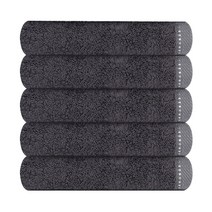 송월타월 솔리드 뱀부무지40 호텔수건, 10장, 진회색