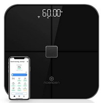 체 조성계 노에르덴 센소리 NOERDEN SENSORI 데이터 자동 전송 Wi-Fi Bluetooth 스마트폰 연동 10종류 데이터 체중 체지방 기초 대사 대사 연령 등 그래프 표시 인원수 제한 없음[일본 정규 대리점 상품]블랙