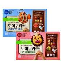 풀무원 토이쿠키 숲속 동물들/신비한 바닷속300gx3개, 숲속2+바닷속1, 3개, 300g