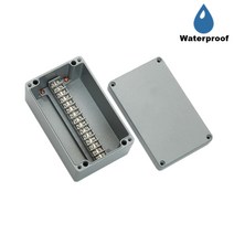 박스코 100x160x80mm 방수 15핀 알루미늄단자대케이스 전기 하이박스 BC-AL-15P, 상세페이지 참조