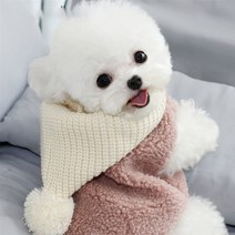 모모도퀸 방울모자 베스트 애견조끼, 핑크