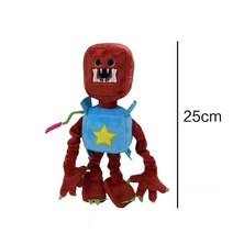 박시 부 파피 플레이 타임 굿즈 새로운 플러시 게임 주변 레드 로봇 휴일 컬렉션, 01