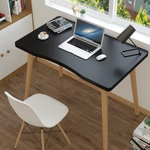 중학생책상 대학생 고등학생 컴터 1인용 게이밍테이블 공부, 화이트