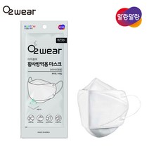 한컴 오투웨어 이지퓨어 KF94 황사마스크 1매(대형)-대한민국제조, 1개, 1개