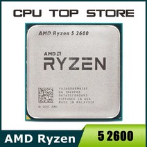 AMD-Ryzen 5 2600 3.4GHz 6 코어 12 CPU 프로세서 YD2600BBM6IAF 소켓 AM4 라이젠 중고 씨피유 쿨러 미포, 한개옵션0