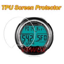 Cressi Leonardo 수중 싱글 버튼 다이빙 컴퓨터 시계 필름 Clear TPU 나노 스크린 가드 액세서리, 02 Leonardo TPU 3Pcs