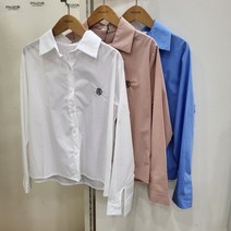 무자크 로고포인트 베이직셔츠(MO7WBL10)