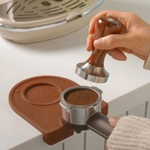 실리콘 탬핑 매트 템핑 받침대 템퍼 패드 거치대 홀더 홈 카페 바리스타 커피 용품