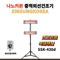 나노카본중적외선건조기 열처리기 도장건조기 자동차도색 부분도색 퍼티건조 이동식 스프레이부스