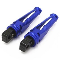 견고한 리어 풋 페그 페달 스즈 GSX1300R GSXR600 750 1000 GSF1250 용품 발판, 02 blue