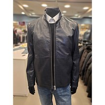 불광 바쏘옴므 이태리 램스킨 래더 집업 라이더 블루종 가죽점퍼 2종택 1 WSX1UA97A