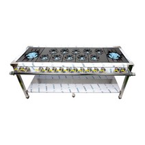 오즈테크 업소용 가스렌지 1800 양타 간택기 친환경 세라믹 버너 LPG LNG 화구, 2세대 세라믹화구, 최고급C타입
