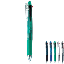 제브라 클립온 멀티 4색(0.7mm)+샤프(0.5mm) CLIP-ON MULTI B4SA1, CLO MULTI 4&1 그린(G) x 1개