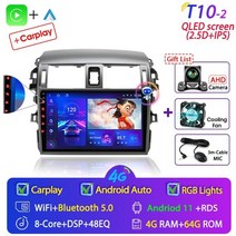 안드로이드올인원 안드로이드오토 srnubi for toyota corolla e140, 협력사, t10-2 팬 카메라