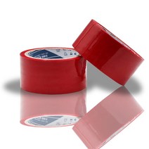 삼우 박스테이프 테이프 인쇄테이프 컬러테이프, 35. 중포장(GOLD) 40M-빨강색 1BOX, 50개