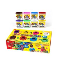 도너랜드 칼라 점토 8색, 50개