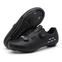 싸이클자전거 카본자전거 풀카본자전거 남성 사이클링 신발 Mtb 클릿 슈즈 카본 로드 자전거 부츠 스피드, 04 black road bike shoe_10 45