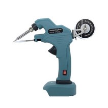 전기인두 납땜인두기 휴대 내부 가열 는 makita 인터페이스가있는 주석 총 용접 수리 도구 자동으로 보냅니다 221, 배터리 없음