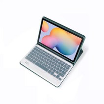 삼성 갤럭시탭 S6 라이트 콤비 블루투스 키보드 케이스 북커버 S펜수납 P610 P615, 콤비 아보카도