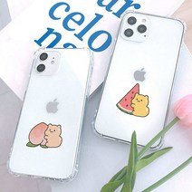 [마리오] [아칸] 곤룐 쨀리공장 복숭아수박 방탄케이스 (P001060896)