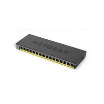 넷기어 16포트 스위칭허브 1000Mbps PoE+ GS116PP