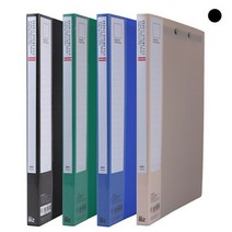 프로비즈 PP 인덱스 더블 스프링화일 A4 상철 흑색, 본상품