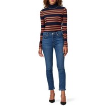 Tory Burch Rent The Runway Pre-Loved 네이비 스트라이프 터틀넥 네이비