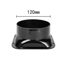 100-300mm 원형 파이프 플랜지 시트 ABS 알루미늄 튜브 공기 호스 커넥터 덕트 신선한 시스템 하드웨어, 03 120