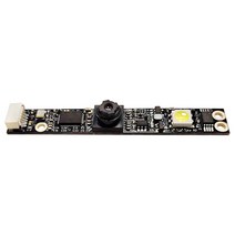 Monland 노트북 카메라 500만 화소 광학 줌 CMOS 드라이브가 필요 없는 플래시 USB, 검은 색, PCB 보드