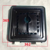 RV 화장실 환기 팬 12V 트레일러 냉각 조명 캠핑카 개조 DIY 카라반 스타렉스, 환풍기 커버 별도구매  브라운