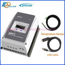 EPEVERTracer8415AN Tracer8420AN 80A MPPT 태양광 충전 컨트롤러 셀 배터리 충전기 전압 추적기 PC LCD 레귤레이터, 08 with USB Sensor, Tracer8415AN