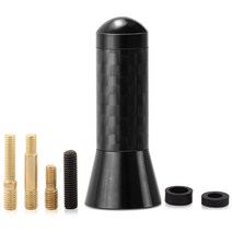 자동차 지붕 안테나 라디오 공중 쉐보레 콜로라도 크루즈 스파크 캡티바 말리부 트랙스 아베오 피아트 500, 01 Black