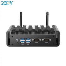 XCY-팬리스 미니 PC 인텔 코어 i3 4010U i5 4200U i7 4500U 2x RS232 GbE LAN HDMI VGA 4x USB 포트 지원 WiFi Windows, CHINA, 8G RAM 128G SSD WiFi, Intel Celeron 2955U