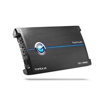 Planet Audio TR1500.1M 토크 시리즈 차량 서브 앰프 - 1500 고출력 모노블록 앰프 로우 하이 레벨 입력 패스 크로스오버 MOSFET 전원 공급 장치, Car Amplifier, 5000 Watt Monoblock