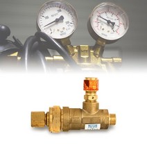 아세틸렌 LPG 철판 컷팅 금속 산소절단기 역화방지기 산소역화방지기_2108EA, 본상품선택