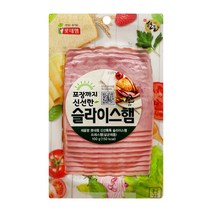 롯데햄 슬라이스햄 100g 신선톡톡 프레스햄, 1개
